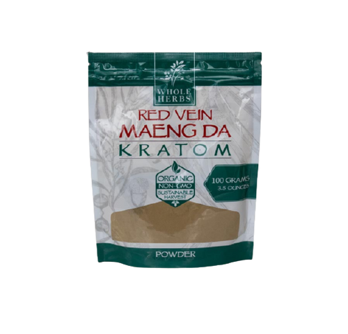 Whole Herbs - Kratom Powder Tea Red Vein Maeng Da