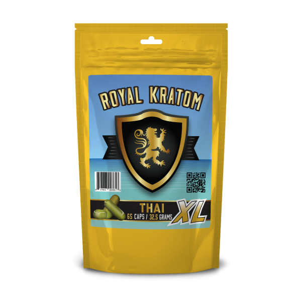 Royal Kratom - Capsule Thai 65ct