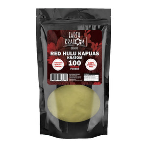 Earth - Kratom Powder Tea Red Hulu 100gm For Sale