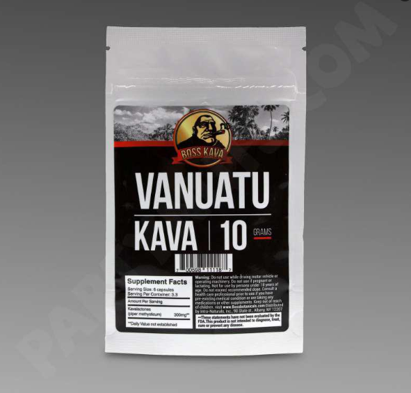 Boss Kava - Kratom Capsule Vanuatuan 10 gram