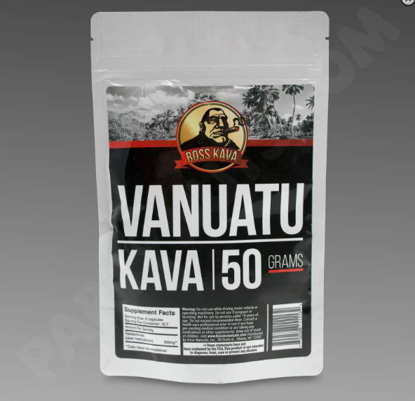 Boss Kava - Kratom Capsule Vanuatuan 50 gram