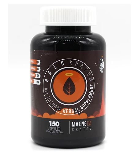 Halo - Kratom Capsule Maeng Da 150ct