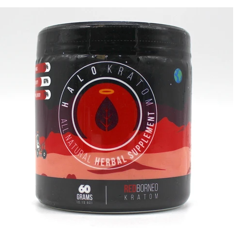 Halo - Kratom Powder Tea Red Borneo 60gm For Sale