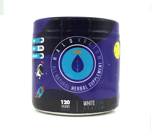 Halo - Kratom Powder Tea White Thai 120gm For Sale