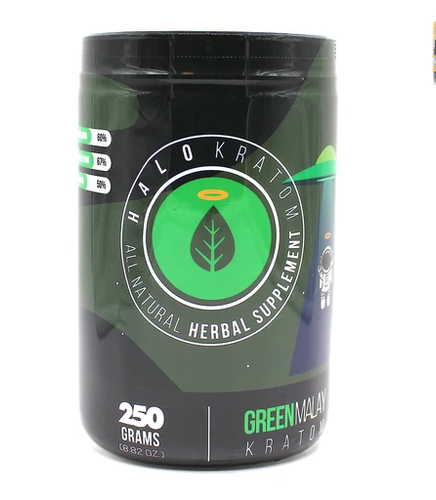 Halo - Kratom Powder Tea Green Malay 250gm For Sale