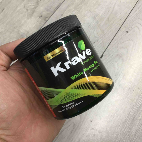 Krave - Kratom Powder Tea White Maeng Da 60gm For Sale