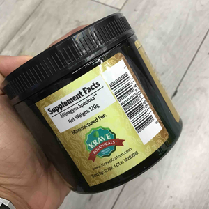 Krave - Kratom Powder Tea Yellow Borneo 120gm For Sale
