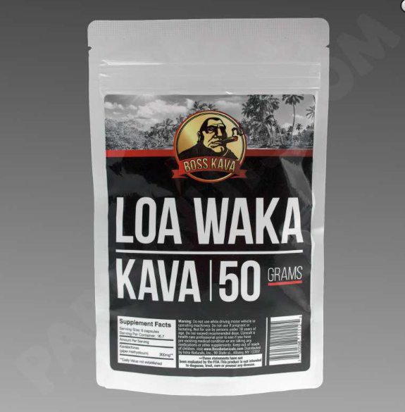 Boss Kava - Kratom Capsule Loa Waka 50 gram