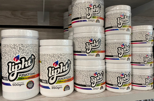 Lipht - Kratom Powder Tea Trainwreck For Sale