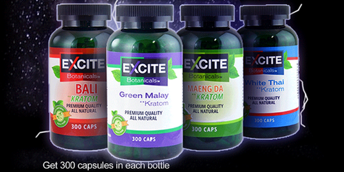 Excite Botanicals - Kratom Capsule 300ct