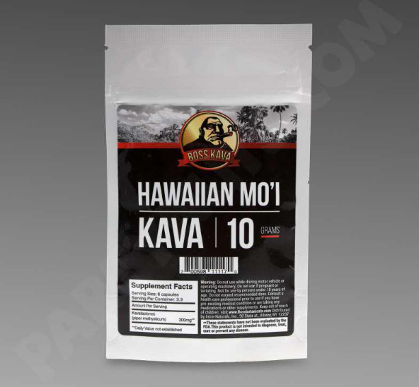 Boss Kava - Kratom Capsule Hawaiian Mo'i 10 gram