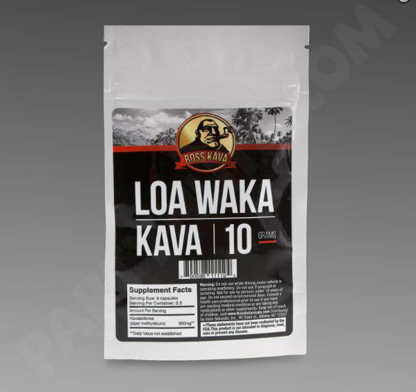 Boss Kava - Kratom Capsule Loa Waka 10 gram