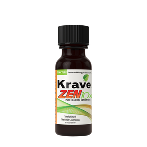 Krave Kratom - Liquid Extract Tea Zen 10X Tincture 30ml For Sale