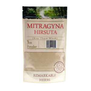 Remarkable Herbs - Kratom Powder Tea Mitragyna Hirsuta