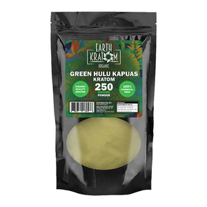 Earth - Kratom Powder Tea Green Hulu 250gm For Sale