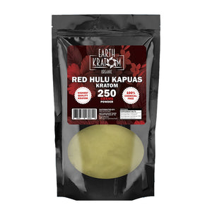 Earth - Kratom Powder Tea Red Hulu 250gm For Sale