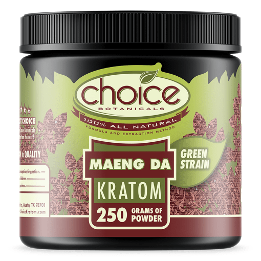 Choice Botanicals - Kratom Powder Tea Maeng Da 250gm For Sale
