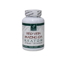 Load image into Gallery viewer, Whole Herbs - Kratom Capsule Pills Red Vein Maeng Da