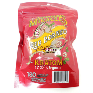 Modern Day Miracles - Kratom Capsule Red Borneo For Sale