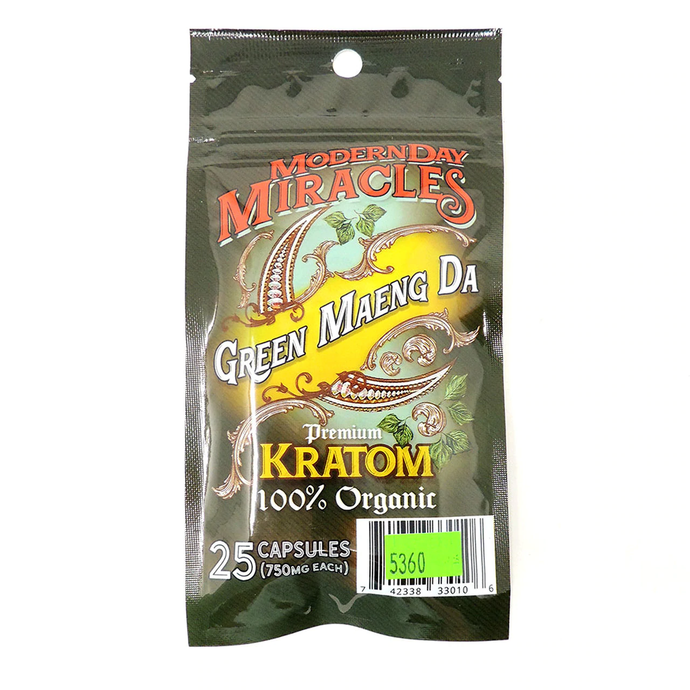 Modern Day Miracles - Kratom Capsule Green Maeng Da For Sale