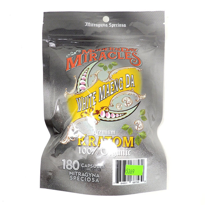 Modern Day Miracles - Kratom Capsule White Maeng Da For Sale