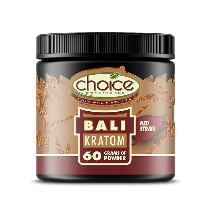 Choice Botanicals - Kratom Powder Tea Bali 60gm For Sale