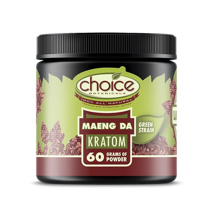 Choice Botanicals - Kratom Powder Tea Maeng Da 60gm For Sale