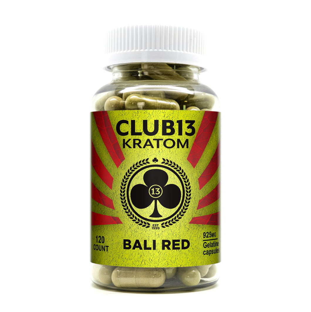 Club 13 - Kratom Capsule Red Bali For Sale