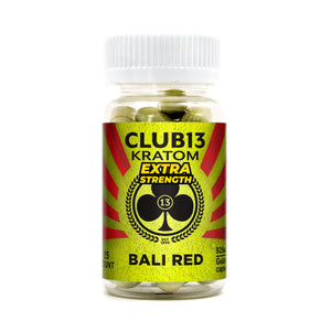 Club 13 - Kratom Capsule Red Bali Extra Strength  For Sale