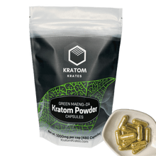 Load image into Gallery viewer, Kratom Krates - Capsule Green Maeng Da