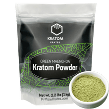 Load image into Gallery viewer, Kratom Krates - Kratom Powder Tea Green Maeng Da For Sale