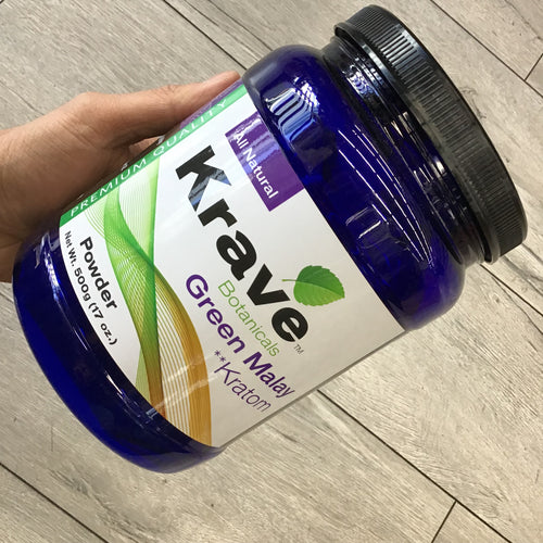 Krave Botanicals - Kratom Powder Tea Bali Green Malay For Sale