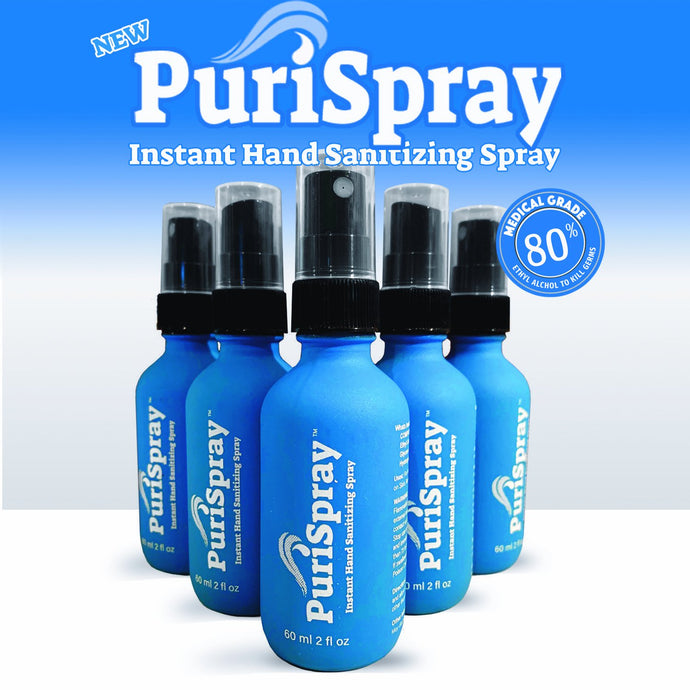 Puri Spray - Phone & Hand Sanitizer Liquid 2oz