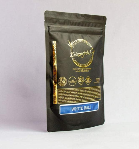 Krizzurp & Co - Kratom Powder Tea White Bali