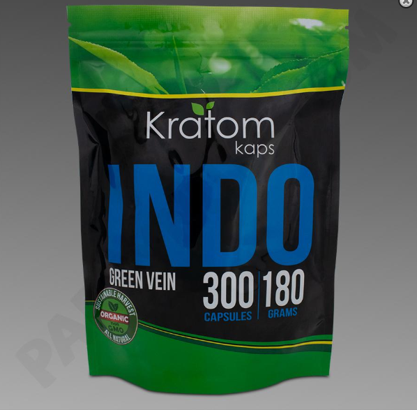 Kratom Kaps - Kratom Capsule Indo 300ct Bag
