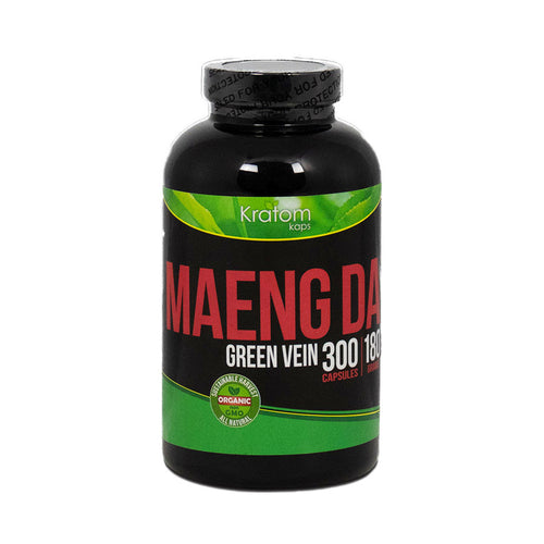 Kratom Kaps - Capsule Maeng Da 300ct Green Vein For Sale