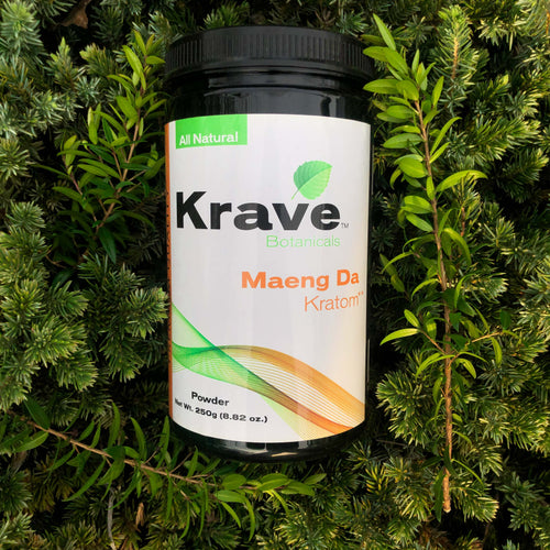 Krave Botanicals - Kratom Powder Tea Maeng Da For Sale