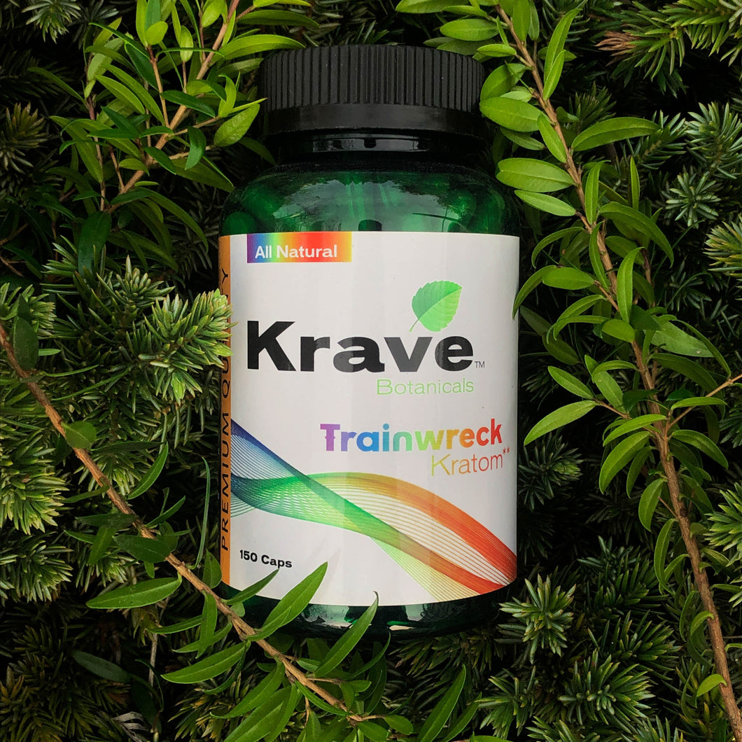 Krave Botanicals - Kratom Capsule Trainwreck