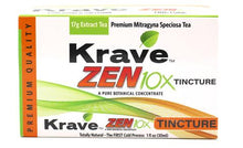 Load image into Gallery viewer, Krave Kratom - Liquid Extract Tea Zen 10X Tincture 30ml For Sale