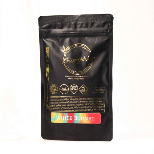 Krizzurp & Co - Kratom Powder Tea White Borneo