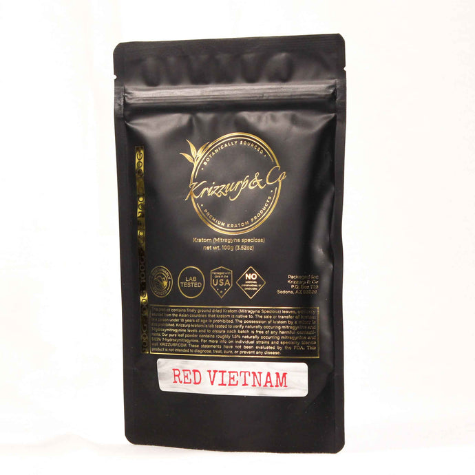 Krizzurp & Co - Kratom Powder Tea Red Vietnam