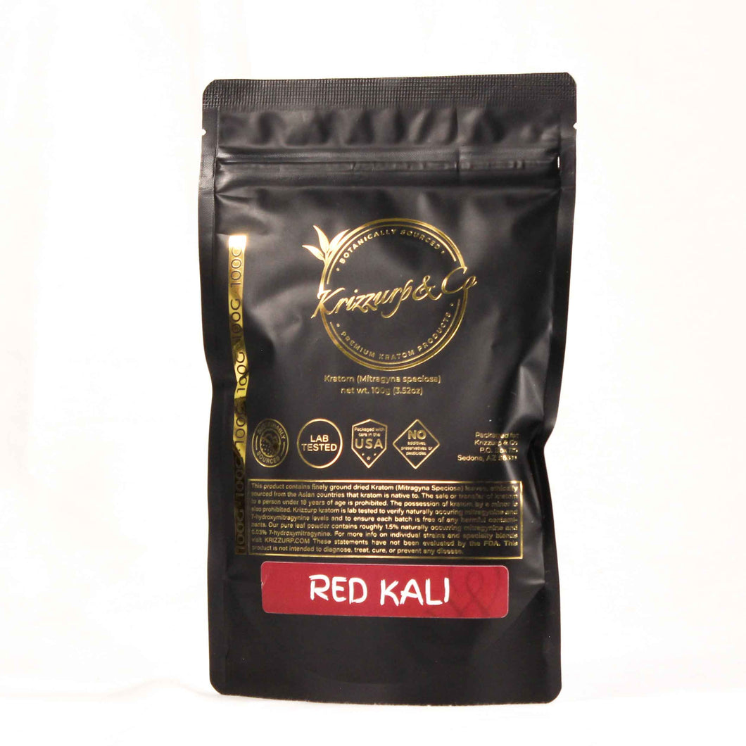 Krizzurp & Co - Kratom Powder Tea Red Kali