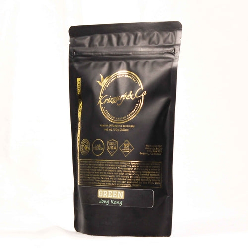 Krizzurp & Co - Kratom Powder Tea Green Jong Kong