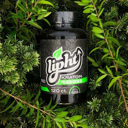 Lipht- Kratom Capsule Maeng Da Premium 120ct