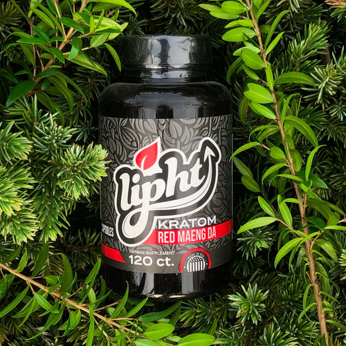 Lipht- Kratom Capsule Red Maeng Da For Sale