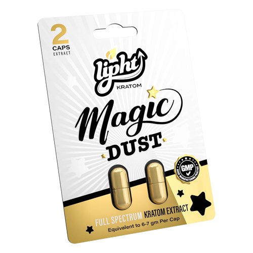 Lipht - Kratom Capsule Magic Dust Full Spectrum For Sale