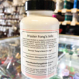 Master Fongs - Kratom Capsule Maeng Da For Sale