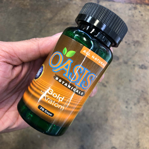 Oasis - Kratom Capsule Gold 75ct