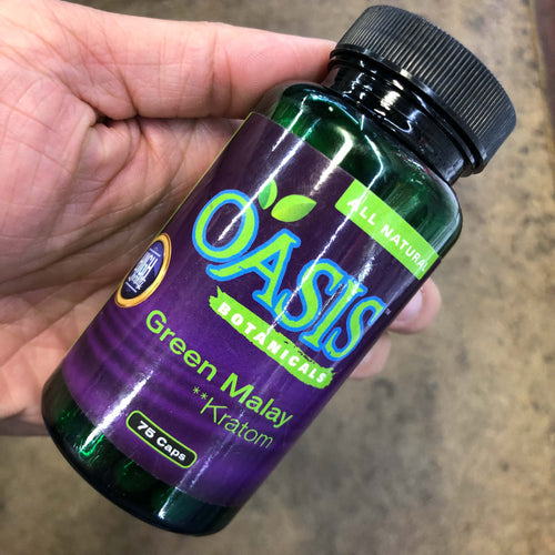 Oasis - Kratom Capsule Green Malay 75ct