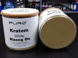 Puro - Kratom Powder Tea White Maeng Da 6oz. For Sale